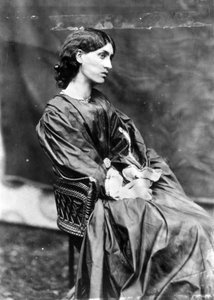 Jane Morris, poseerannut Dante Gabriel Rossetti, 1865 (albumiprintti)
